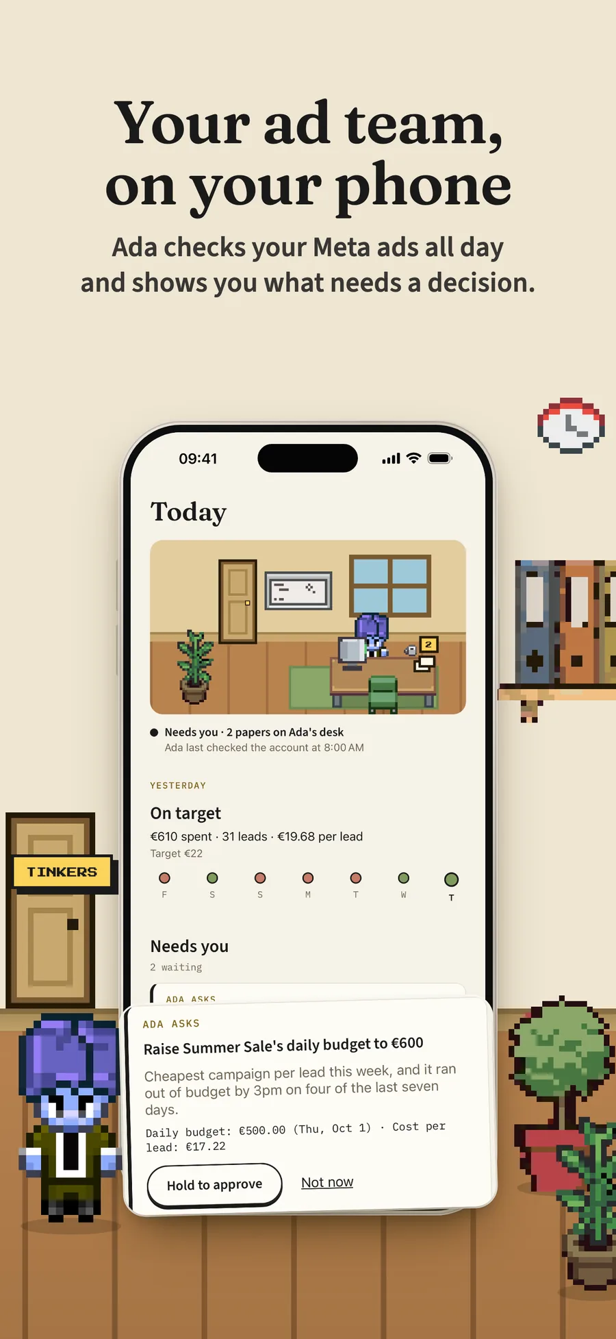 Tinkers, built with NativeExpress