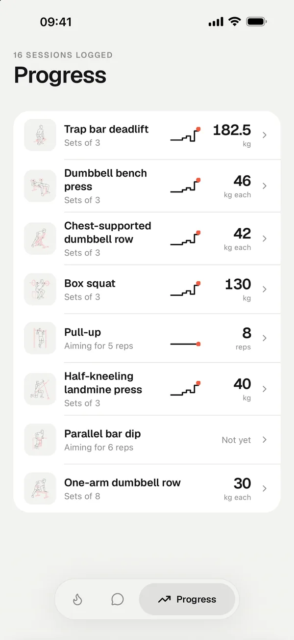 Offmat app screen